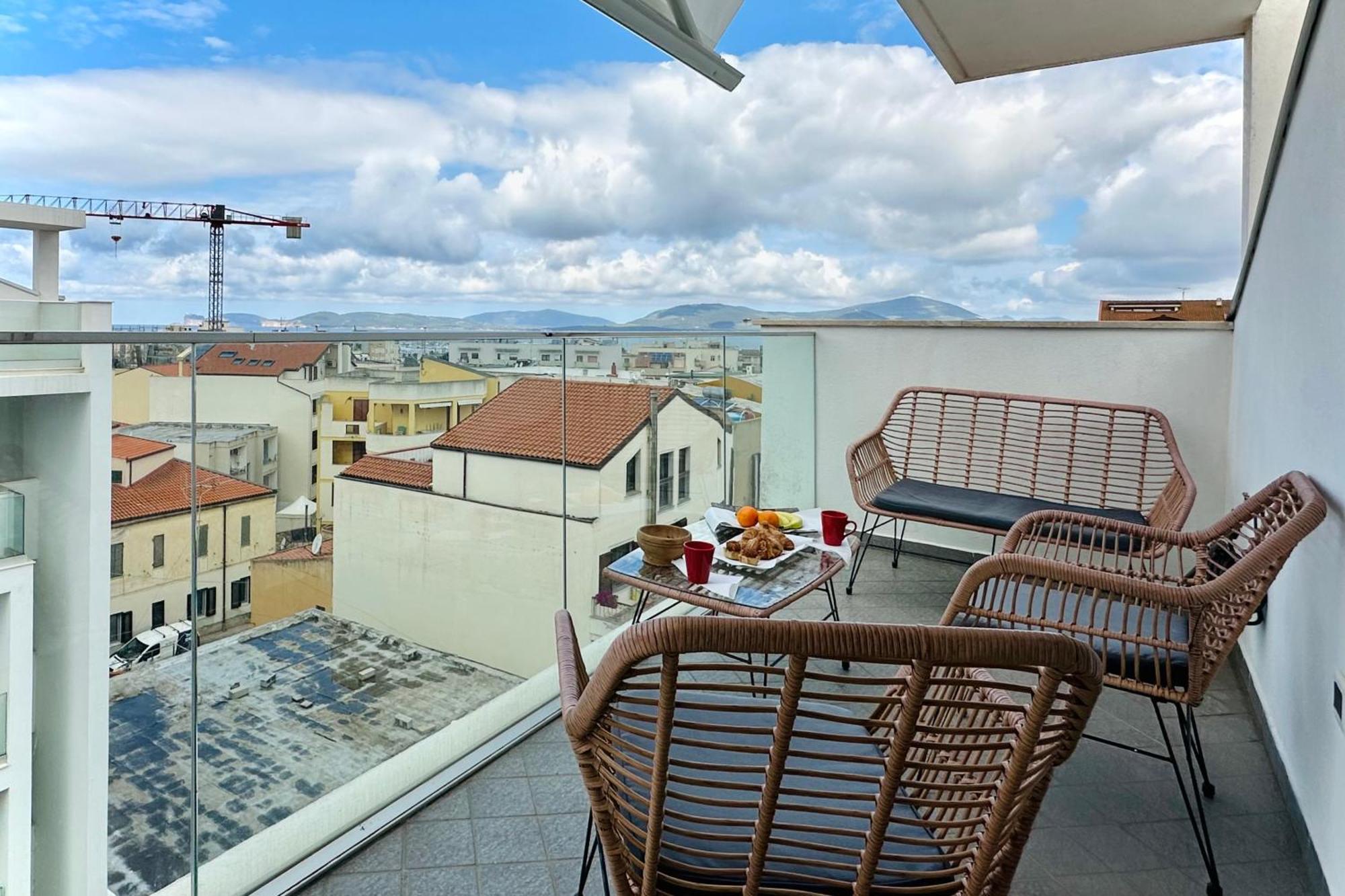 Attico Vista Bonita Daire Alghero Dış mekan fotoğraf